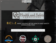 Tablet Screenshot of ggsafetyconsulting.com